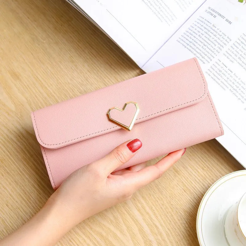 Luxury Love Heart Clutch