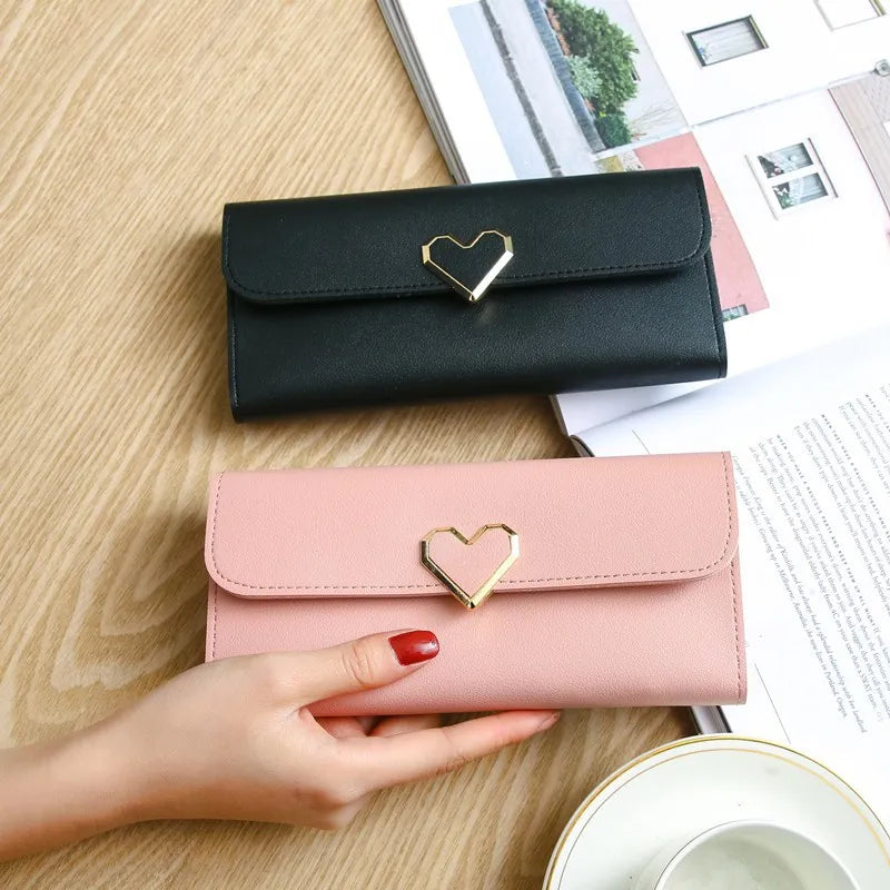 Luxury Love Heart Clutch