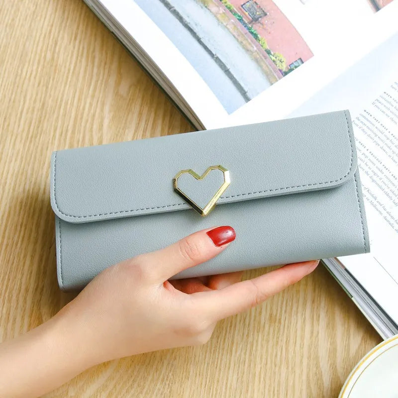 Luxury Love Heart Clutch